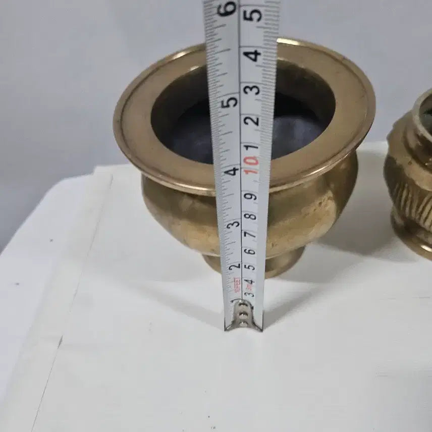 [BUNJANG] Brass Incense Burner Set of 2 / 황동 향로 2개 세트