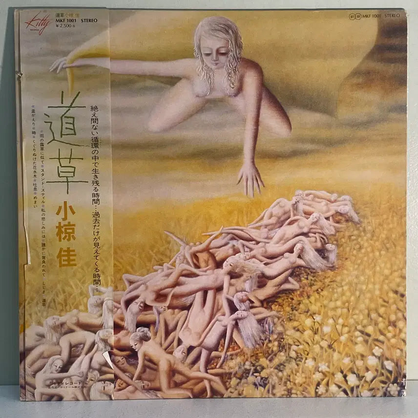 [BUNJANG] Kei Ogura Michikusa (Weeds on the Roadside) 1976 Japanese Folk Rock LP / (수입중고LP-포크록) Kei Ogura -길가의 풀