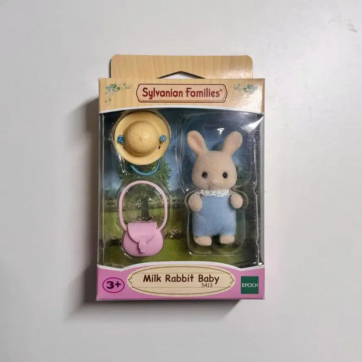 [BUNJANG] Sylvanian Families Milk Rabbit Baby Figure / 실바니안 밀크토끼 직립 아기