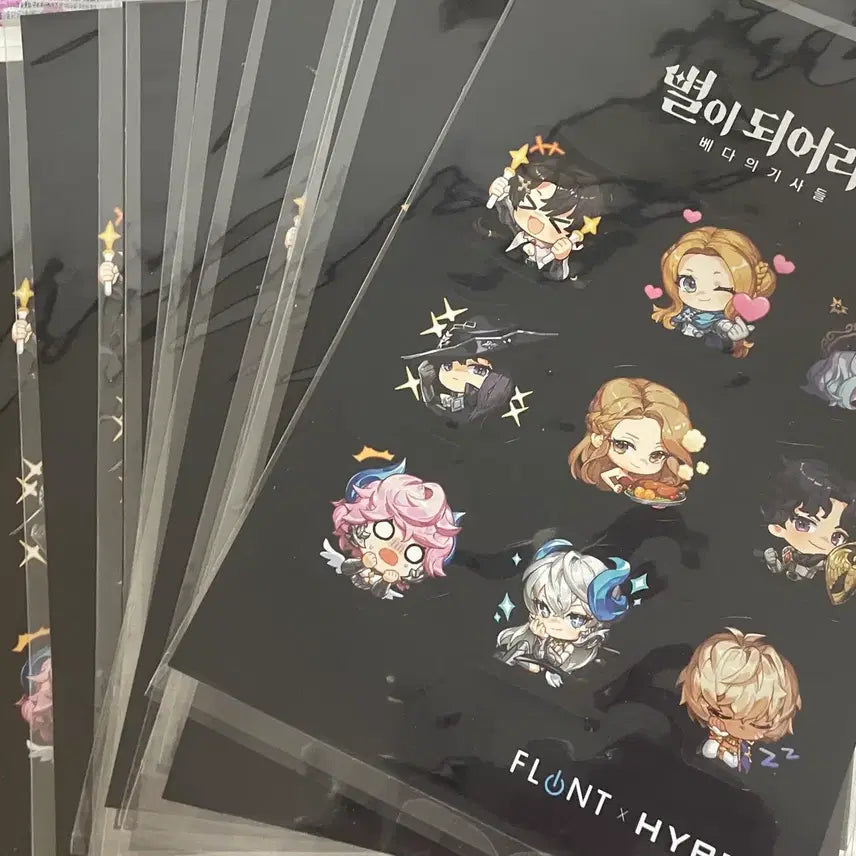 [BUNJANG] G-Star "Starry Expanse" Sticker Set / 지스타 별이되어라 스티커 12장 일괄