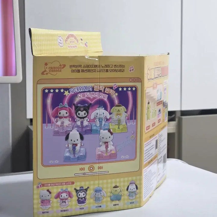 [BUNJANG] Sanrio Pompompurin Idol Fashion Change Doll / 산리오 폼폼푸린 아이돌 패션 체인지 인형
