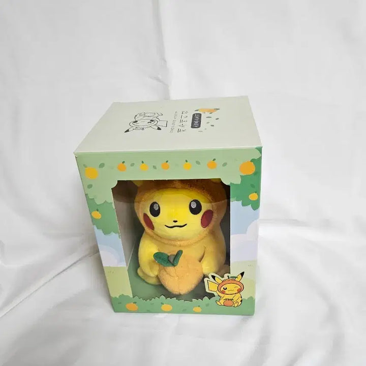[BUNJANG] Pokemon Jeju Edition Hallabong Pikachu Plush / 포켓몬 제주 에디션 한라봉 피카츄 인형