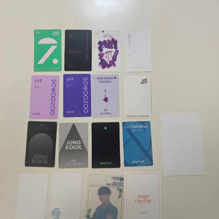 [BUNJANG] BTS Jungkook Photocard Bundle Set / 방탄소년단 bts 정국 포카 일괄양도