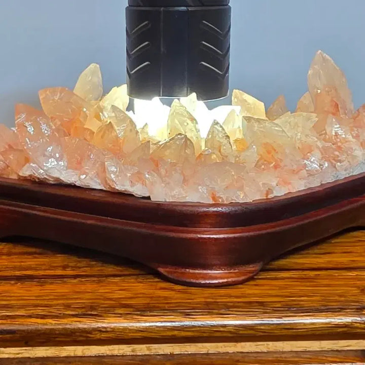 [BUNJANG] Large Crystal Cluster Rock / 26081913 좋은 기운을 내뿜는 수정결정이 영롱한 광물 원석 수석 팝니다