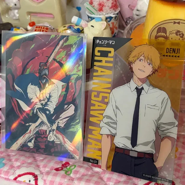 [BUNJANG] Chainsaw Man Denji Card Set Bundle / 일괄 체인소맨 덴지 카드 세트 포카 애니카드