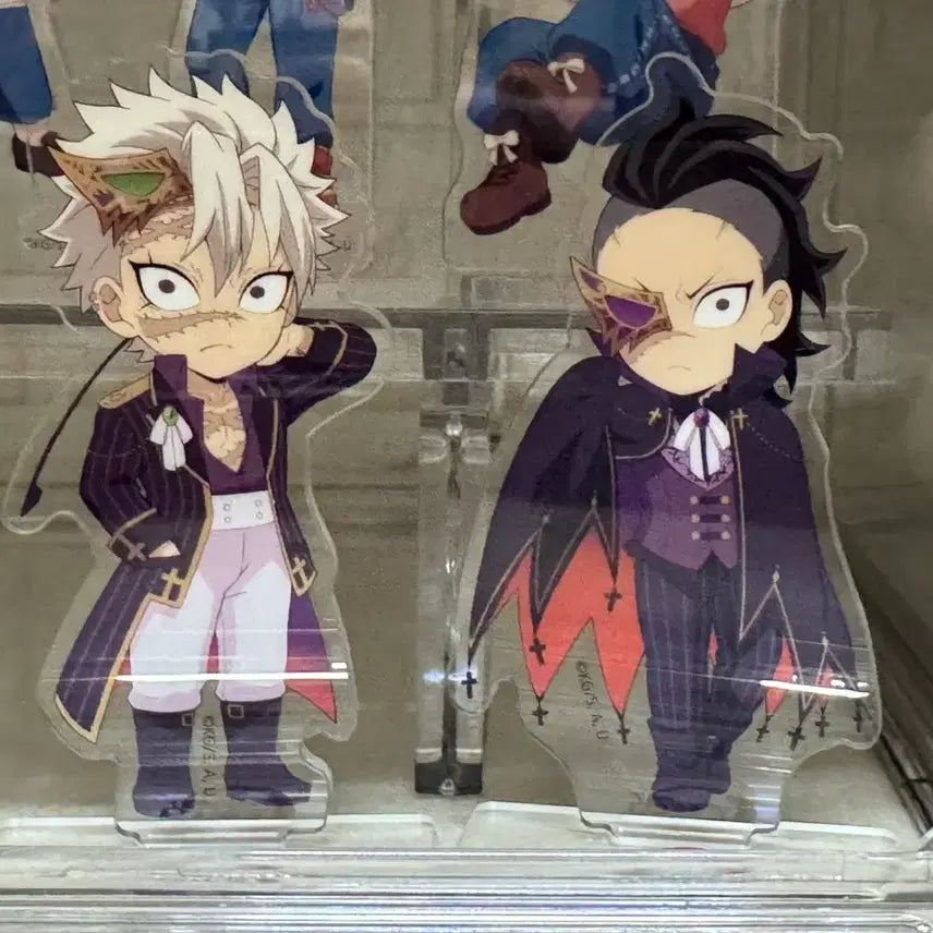 [BUNJANG] Demon Slayer Sanemi Genya Acrylic Standee Bundle Set / 귀멸의칼날 사네미 겐야 가면무도회 할로윈 아크릴 개봉 일괄