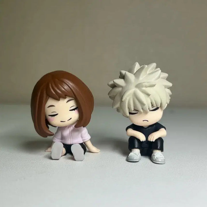[BUNJANG] My Hero Academia Shoulder Buddy Figures (Bakugo, Uraraka) Bundle Set / 나의 히어로 아카데미아 어깨쿵 피규어 바쿠고, 우라라카 일괄 양도합니다