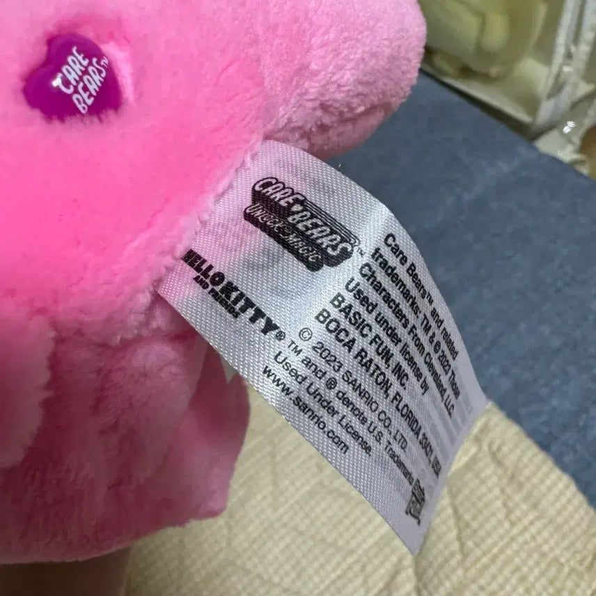 [BUNJANG] Hello Kitty Care Bears Collaboration Plush / 헬로키티 케어베어 콜라보 인형 새상품 판매중 택O