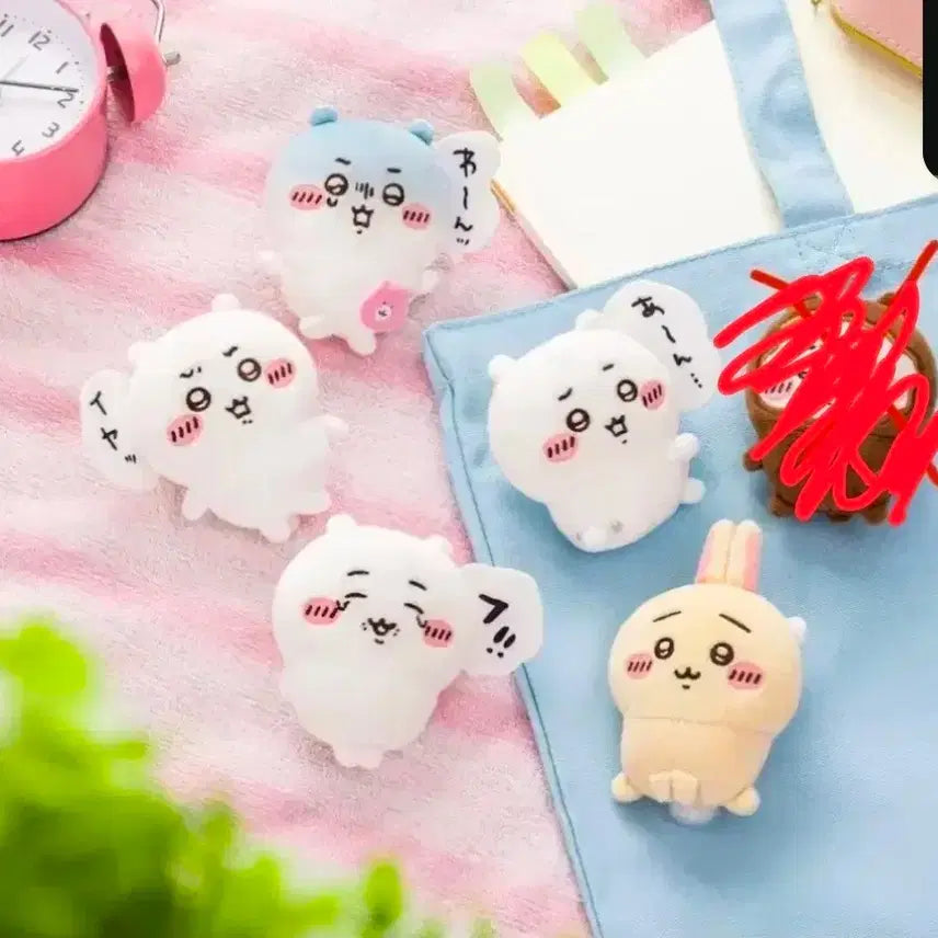 [BUNJANG] Cheekawa Lottery Prize E Set (5 Plushies) / 치이카와 쿠지 E상 세트