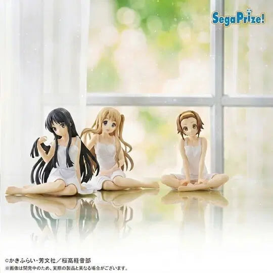 [BUNJANG] Sega Yumemirize K-ON! 3-Character Figure Set (Mio, Tsumugi, Ritsu) - Sealed / 미개봉 3종 세가 유메미라이즈 케이온 피규어 3종 세트 미오 츠무기 리츠