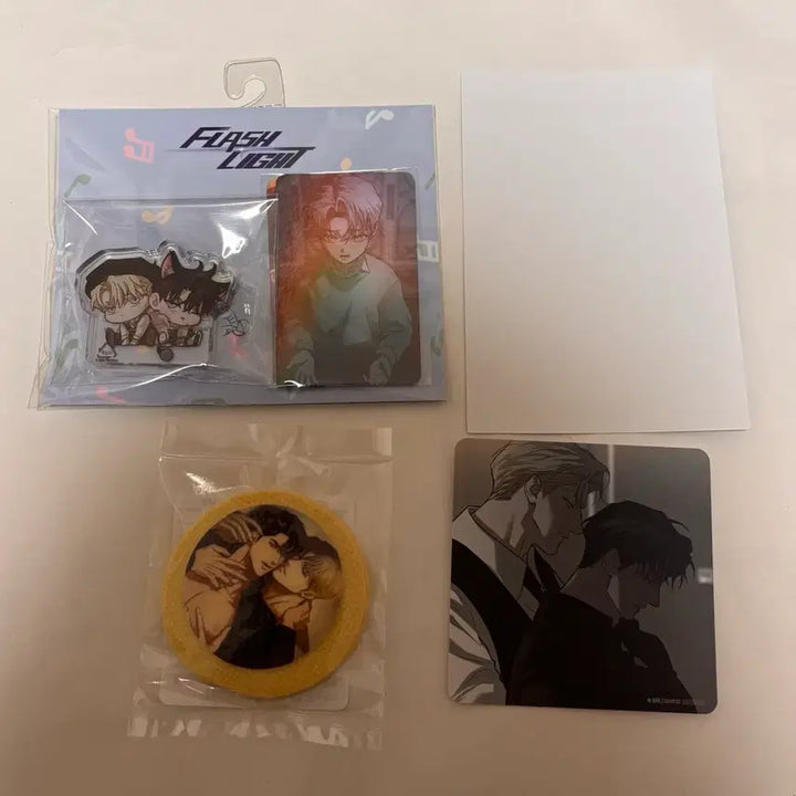 [BUNJANG] Flashlight FLAMO FUN SD Mini Photocard Set with Postcard and Coaster / 플래시라이트 플라 모펀 sd 미니픽 세트 포토카드 포카 코스터 특전 엽서 미개봉 방문포카 양도
