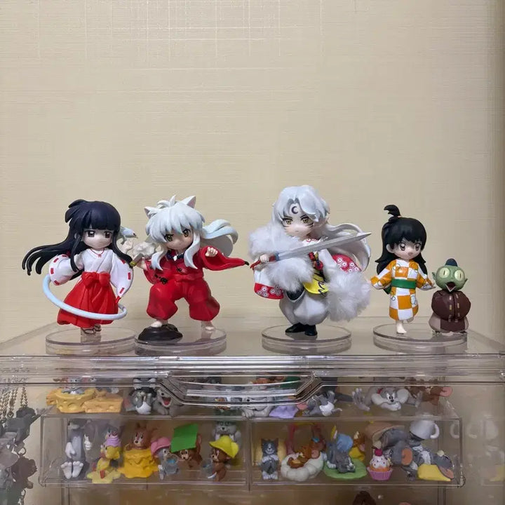 [BUNJANG] Pop Mart Inuyasha Sengoku Period Figure 4-Piece Bundle Set / 팝마트 이누야샤 전국시대 피규어 4종 일괄