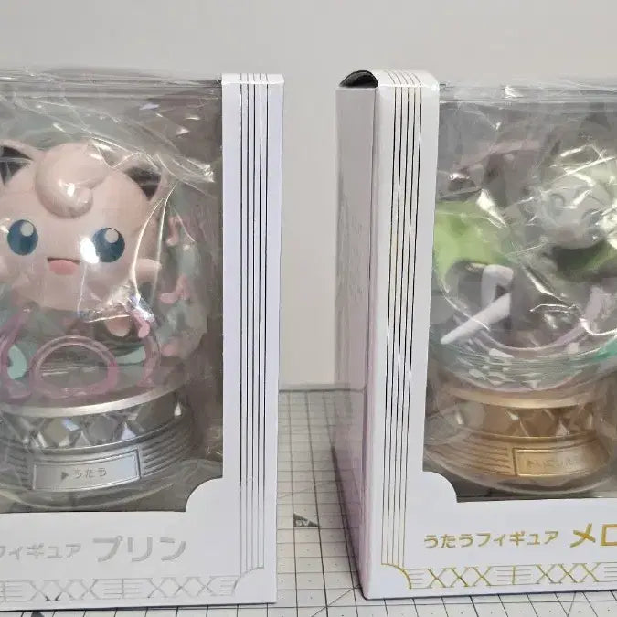 [BUNJANG] Pokemon Jigglypuff &amp; Meloetta Set / 포켓몬 노래하는 푸린&amp;메로엣타 세트