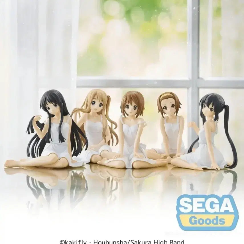 [BUNJANG] SEGA K-ON! 5-Figure Set (Sealed) / (미개봉) 세가 굿즈 케이온 피규어 5종