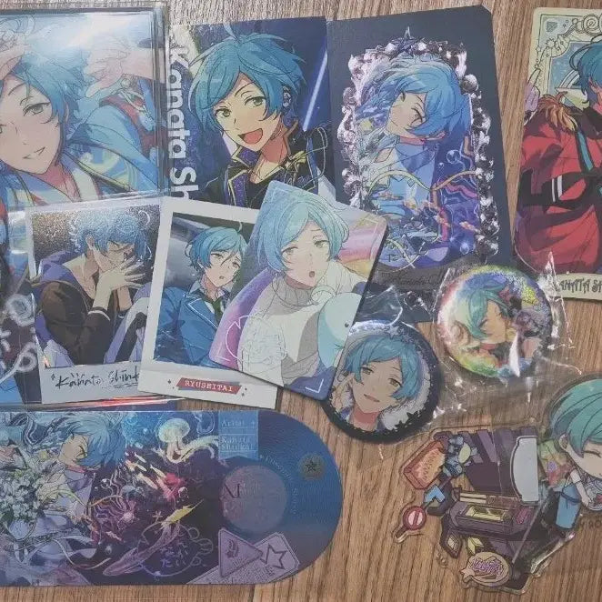 [BUNJANG] Ensemble Stars Shinkai Kanata Goods Bundle Set / 앙스타 신카이 카나타 굿즈 일괄