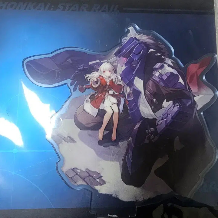 [BUNJANG] Honkai: Star Rail Svarog &amp; Clara Acrylic Stand / 붕스 스바로그+클라라 아크릴 스탠드