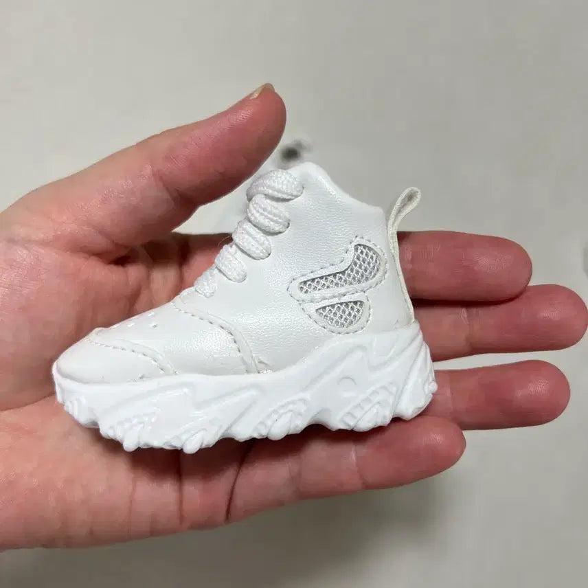 [BUNJANG] MSD Ball-Jointed Doll White Sneakers / 구체관절인형 msd 운동화 화이트색상