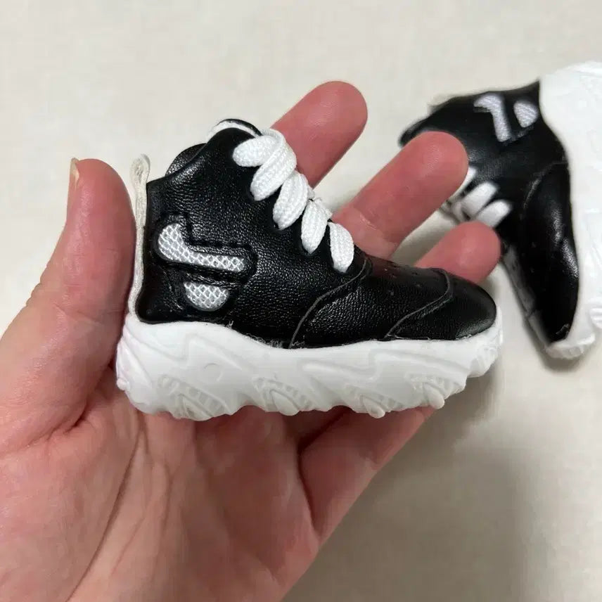 [BUNJANG] MSD Ball-Jointed Doll Black Sneakers / 구체관절인형 msd 운동화 블랙