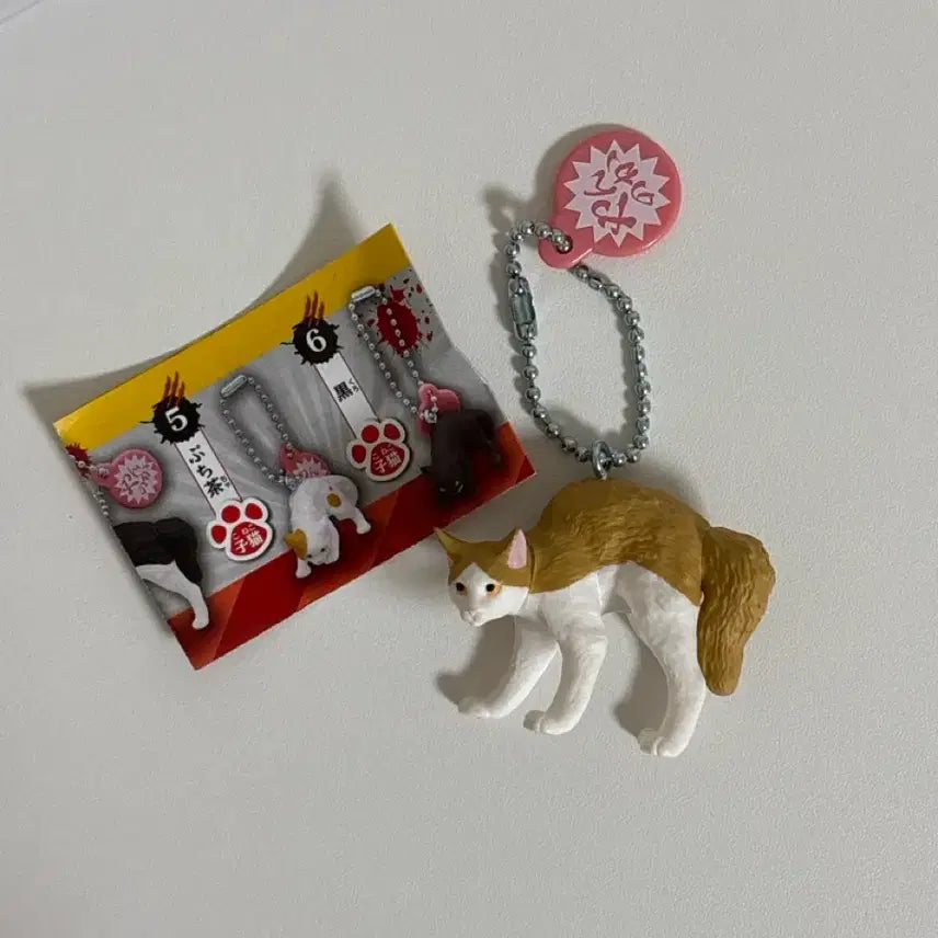 [BUNJANG] Yannoca Angry Cat Mascot Keychain Gacha / 얀노카 화난 고양이 마스코트 키링 가챠