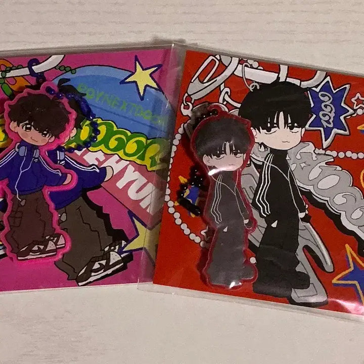 [BUNJANG] BOYNEXTDOOR Jaehyun Taesan Keyring Bundle Set / 보넥도 이요님 eyo님 명재현 태산 비공굿 키링 일괄 양도 띵동즈 보이넥스트도어