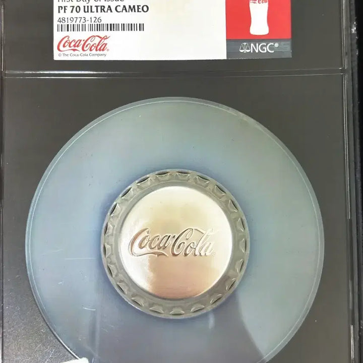 [BUNJANG] Coca-Cola 1oz Silver Coin Large Slab / 2018 코카콜라 은화