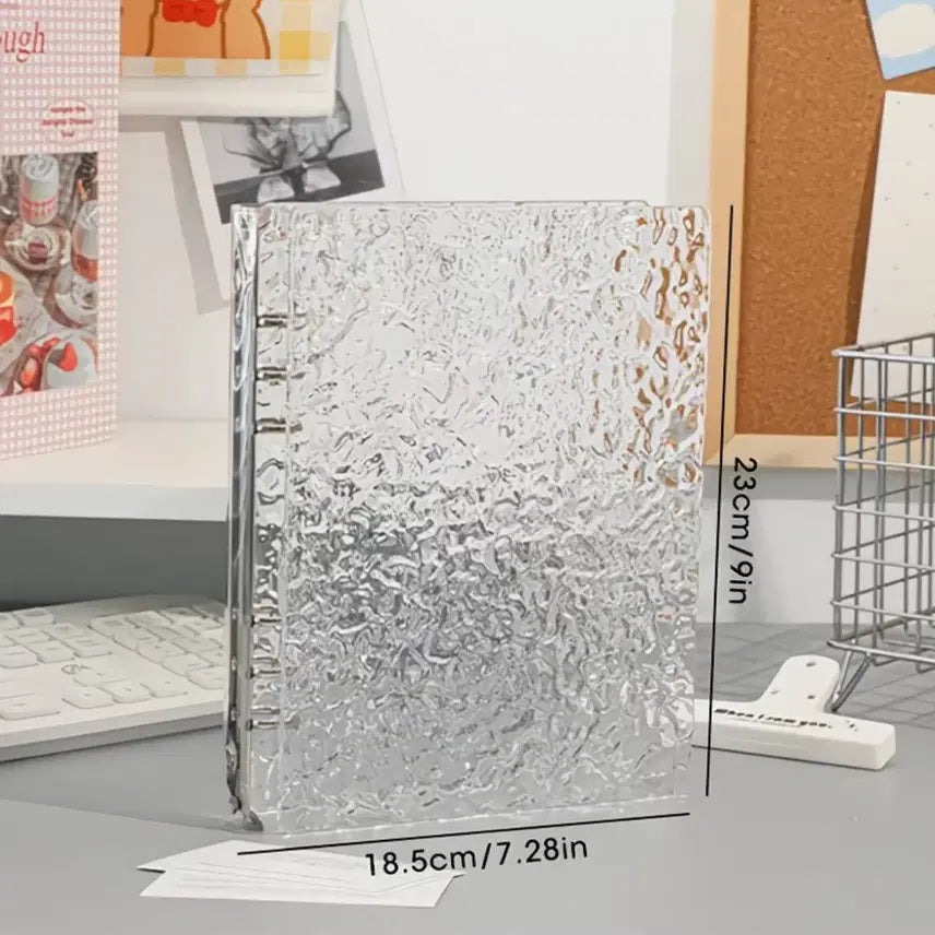 [BUNJANG] Clear Binder with Unique Pattern / 유리바인더 판매