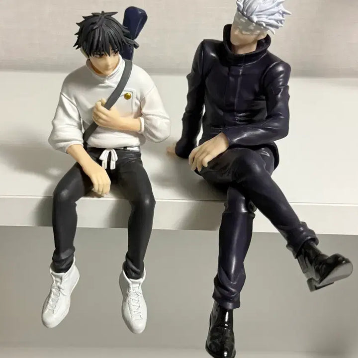 [BUNJANG] Jujutsu Kaisen 0 The Movie FuRyu Gojo Satoru &amp; Okkotsu Yuta Noodles Stopper Figures Bundle Set / 주술회전0 극장판 후류 고죠 사토루 옷코츠 유타 누들스토퍼 피규어 일괄