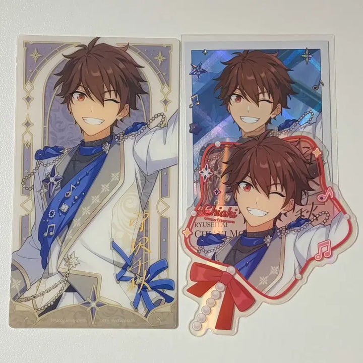 [BUNJANG] Ensemble Stars! 10th Anniversary Dream Star Clear Card Chiaki / 앙스타 10주년 용산 모펀 팝업 폴라로이드 드림 스타 클리어카드 클카 치아키