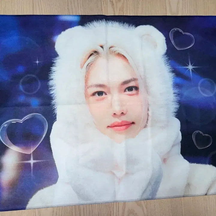 [BUNJANG] Stray Kids Felix Two-Line Reflective Slogan / 스트레이키즈 필릭스 두 줄 반사 슬로건 양도 오버힛