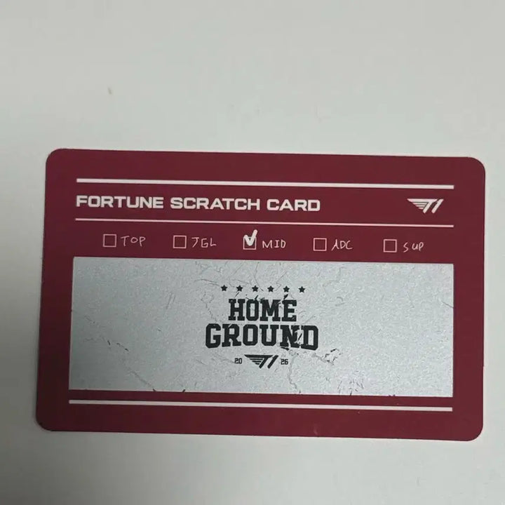 [BUNJANG] T1 Faker Homeground Photocard / 티원 홈그라운드 포토카드 페이커