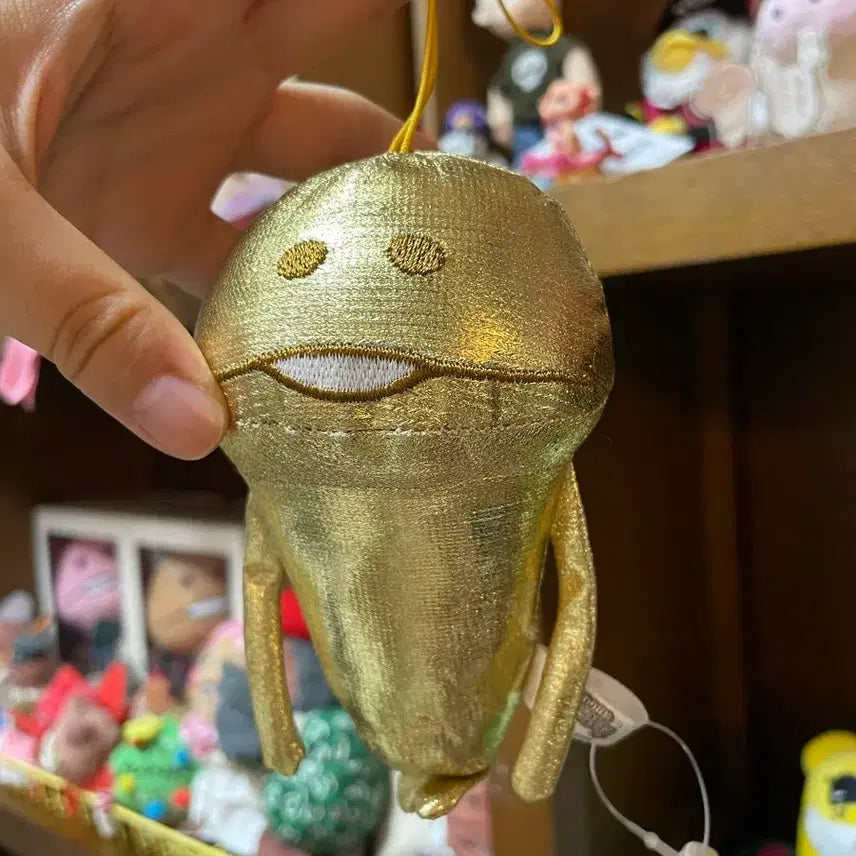 [BUNJANG] Japanese Authentic Golden Nameko Doll / 일본정품]황금 나메코 인형