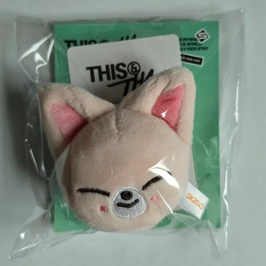 [BUNJANG] Stray Kids SKZOO D_N_A Fox Ny Photocard Holder Grip Tok I.N / 스키즈 디스앤댓 팝업 폭시니 플러시 마그네틱 홀더 그립톡 아이엔