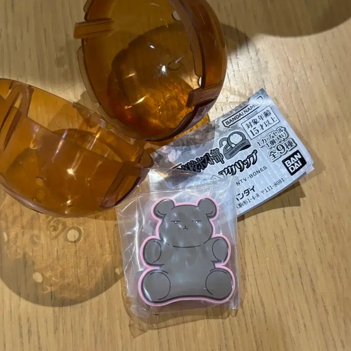 [BUNJANG] Ouran High School Host Club 20th Anniversary Capsule Hair Clip - Takashi Morinozuka Bear / 오란고교 호스트부 20주년 기념 캡슐 헤어 클립