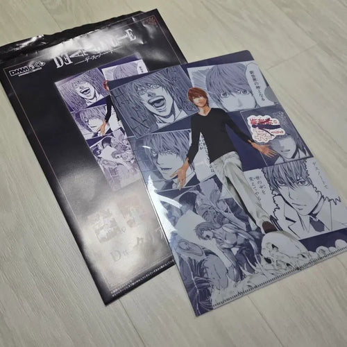 [BUNJANG] Death Note D Prize Light Yagami Clear File (Ichiban Kuji) / [데스노트] D상 라이토 클리어 파일 (쿠지 / 제일복권)