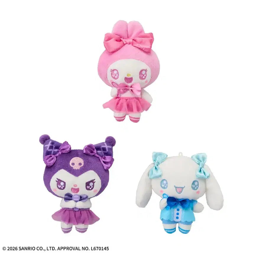 [BUNJANG] Sanrio Yurukawa Idol Series My Melody Mascot Keychain / 산리오 유루카와 아이돌 시리즈 마이멜로디 마스코트 키링