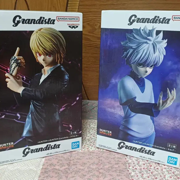 [BUNJANG] Hunter x Hunter Grandista Kurapika &amp; Killua Figures (Sealed Bundle Set) / 헌터x헌터 그란디스타 크라피카&amp;키르아 피규어