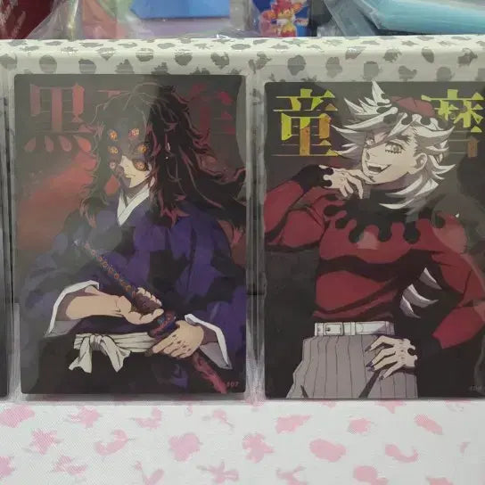 [BUNJANG] Demon Slayer Oni Profile Set - Muzan, Kokushibo, Douma, Akaza / 귀멸의칼날 하이라이트픽 무잔 코쿠시보 도우마 아카자 오니 프로필 세트