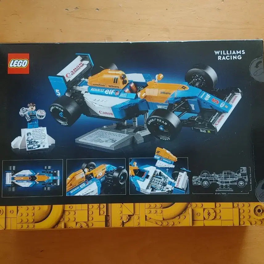[BUNJANG] LEGO Icons 10353 Williams Racing FW14B &amp; Nigel Mansell (Sealed) / (미개봉)(정품) 레고아이콘 10353 Williams Racing FW14B 엔 Nigel Mansell 팝니다.