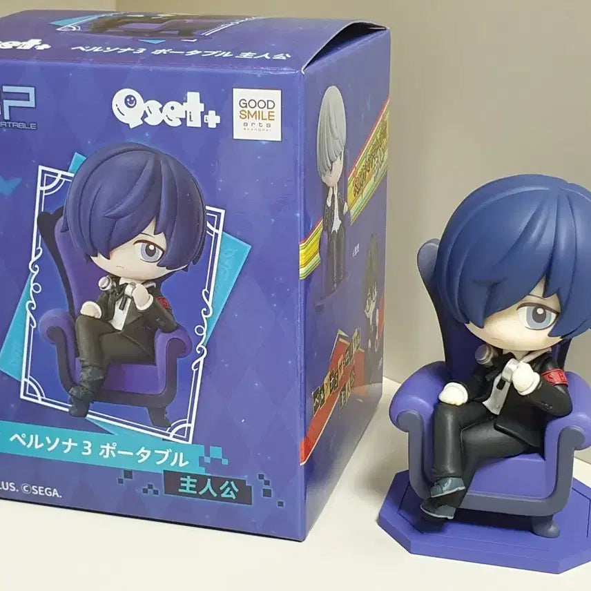 [BUNJANG] Persona 3 Protagonist Qset Figure / 페르소나3 주인공 Qset 피규어