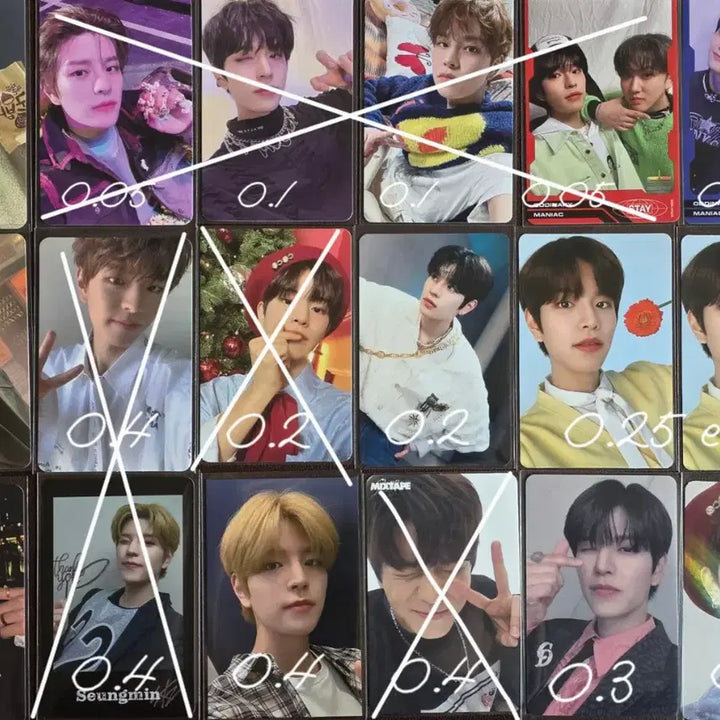 [BUNJANG] Stray Kids Seungmin Photocard / *일괄*스트레이키즈 스키즈 승민 포카 포토카드 양도