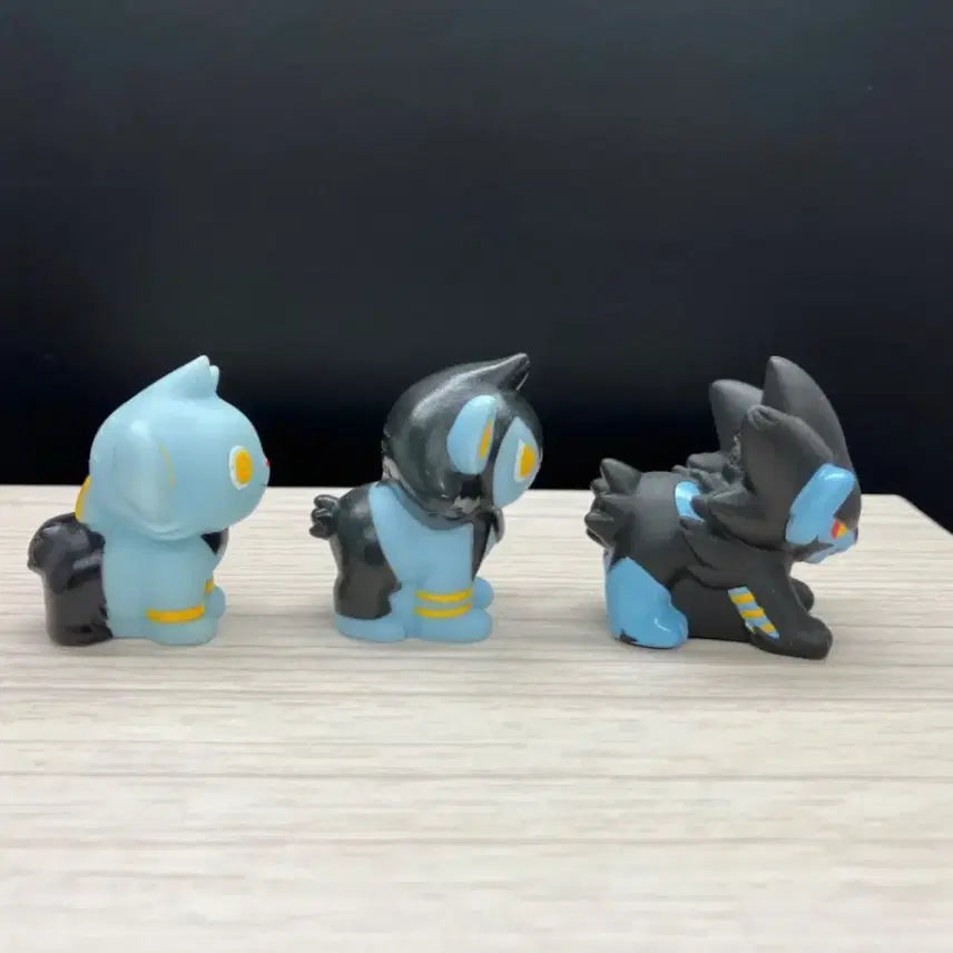 [BUNJANG] Pokemon Shinx, Luxio, Rampardos Finger Puppet Set / 포켓몬스터 꼬링크 럭시오 렌트라 손가락인형 세트