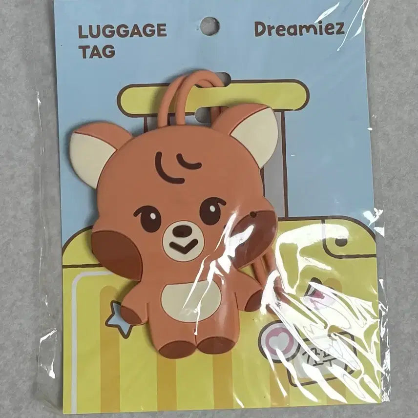 [BUNJANG] Dreamiez Jjopu Bear Luggage Tag / Dreamiez 러기지 태그 곰돌이 쪼푸 러기지택 미개봉