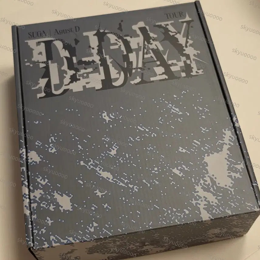 [BUNJANG] BTS SUGA Agust D D-DAY Tour Membership Merch Box 