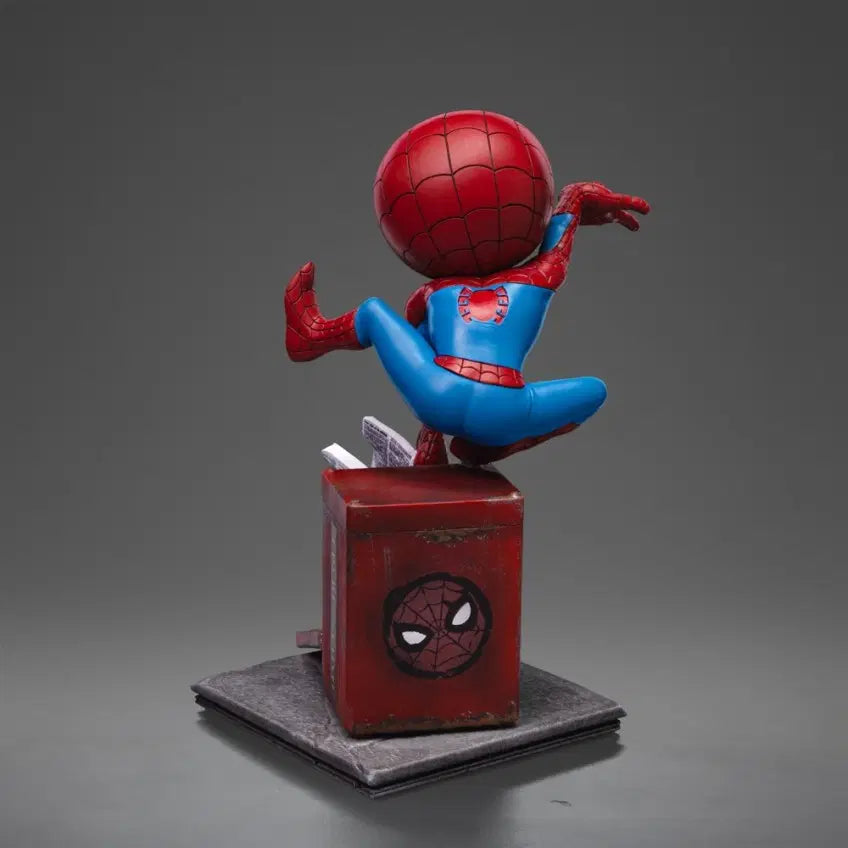 [BUNJANG] Iron Studios Marvel Comics Spider-Man Mini Co. Scale Figure (Sealed) / 미개봉) 아이언스튜디오 마블 코믹스 - 스파이더맨 - 미니코 스케일