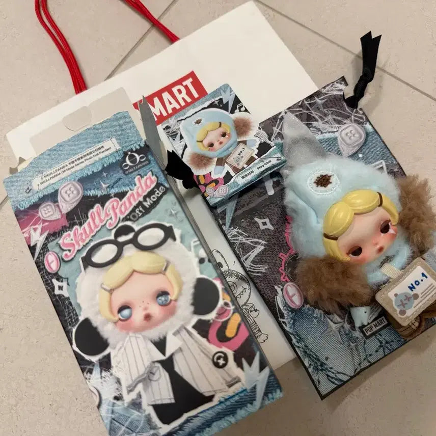 [BUNJANG] Pop Mart Skullpanda Off Station Set / 팝마트 스컬판다 off 스테이칠 1.3