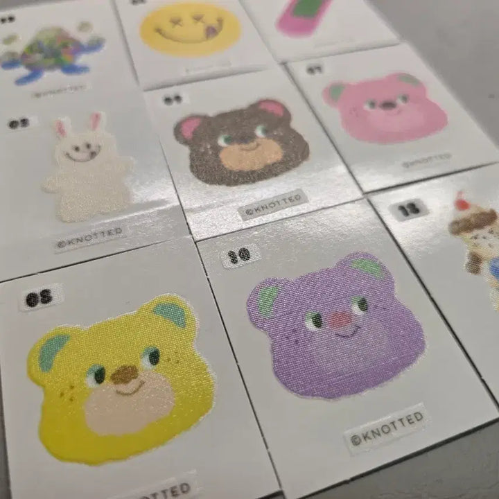 [BUNJANG] Knotted SS Collection Sticker / 노티드 띠부씰