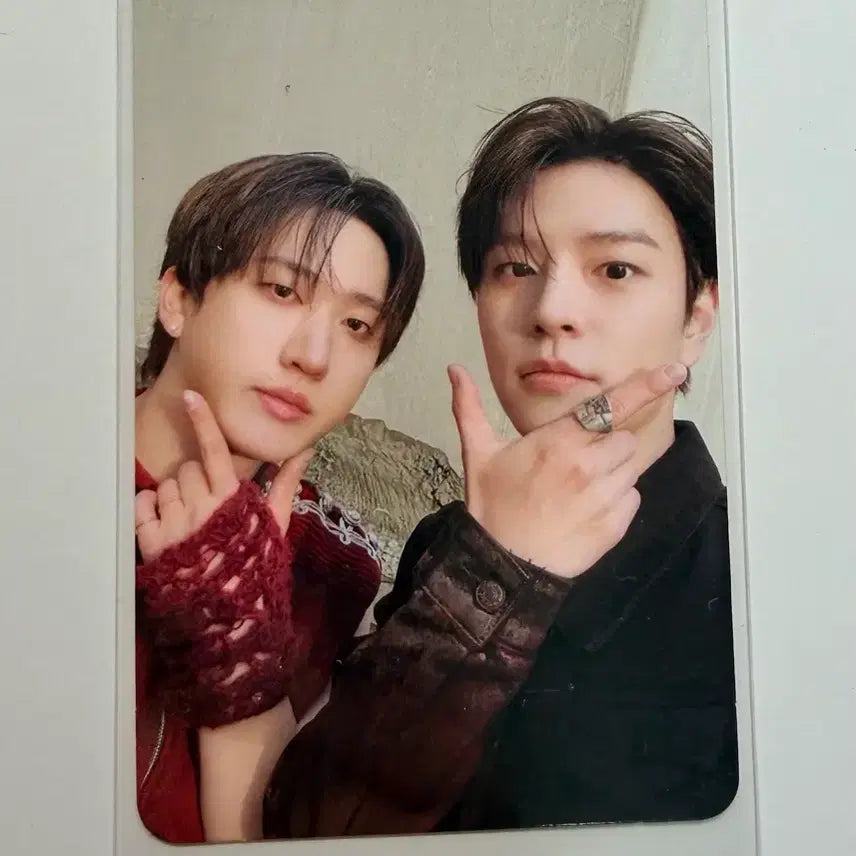 [BUNJANG] Stray Kids Changbin Seungmin THIS &amp; THAT Lucky Draw Unit Photocard / 스트레이 키즈 창빈 승민 디스앤댓 앨범 꿀멍즈 유닛포카