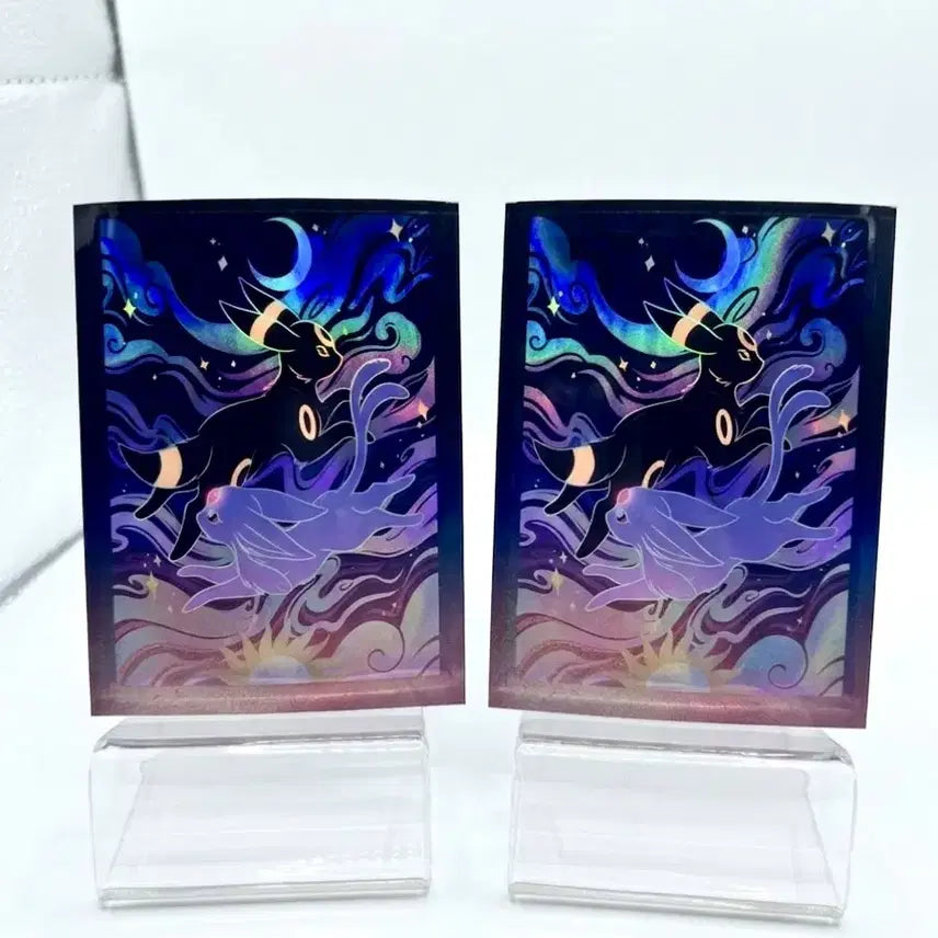 [BUNJANG] Umbreon Eevee Dual Sleeves / 블래키 에브이 듀얼 슬리브