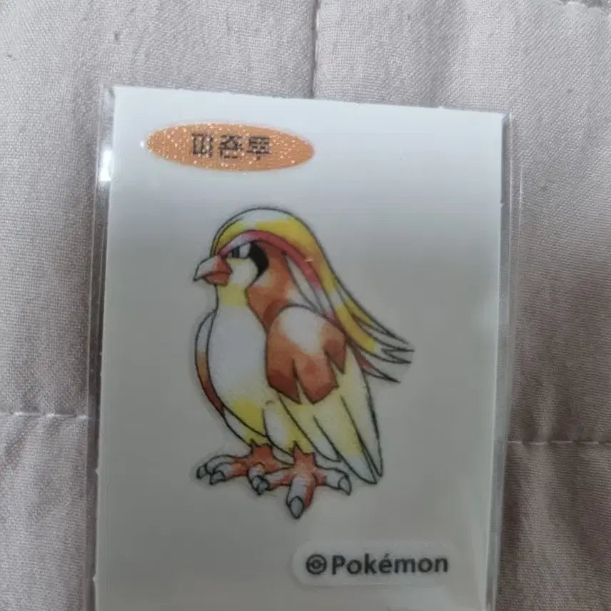 [BUNJANG] Pokemon Pidgeotto Sticker / 포켓몬 피죤투 띠부씰