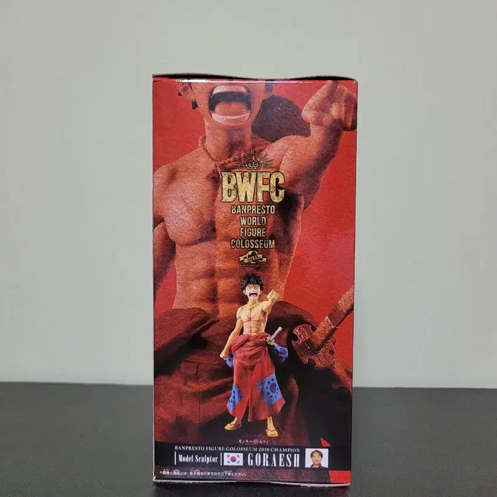 [BUNJANG] One Piece BWFC Wano Country Monkey D. Luffy Figure (Sealed) / (미개봉)원피스 BWFC 와노쿠니 몽키 D 루피 피규어